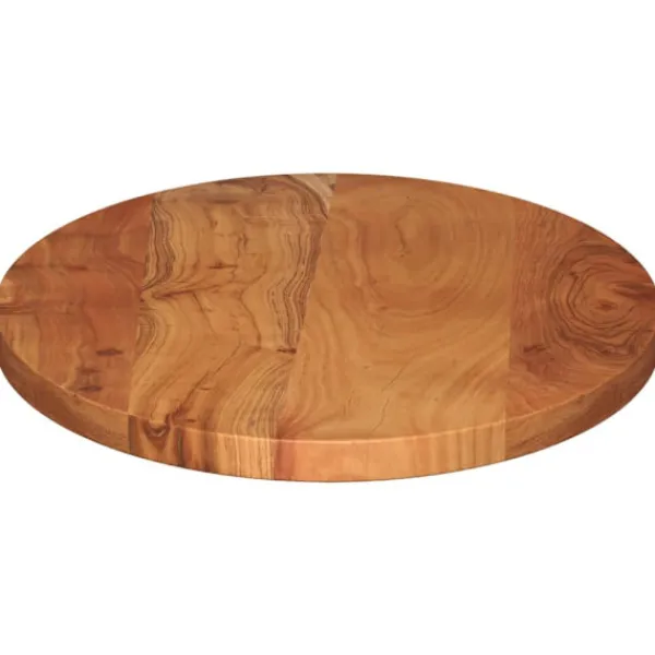 vidaXL Matbord>Bordsskiva 100x50x2,5 cm oval massivt akaciaträ