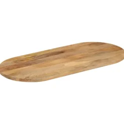 vidaXL Matbord>Bordsskiva 100x40x2,5 cm oval massivt mangoträ