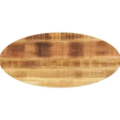 vidaXL Matbord>Bordsskiva 110x40x2,5 cm oval massivt mangoträ