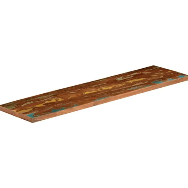 vidaXL Matbord>Bordsskiva 120x40x2,5 cm rektangulär massivt återvunnet trä