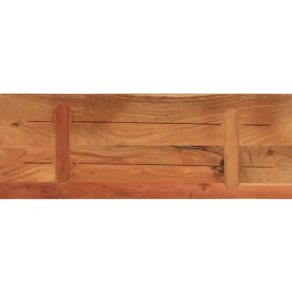 vidaXL Matbord>Bordsskiva 70x40x2,5 cm rektangulär massiv akacia