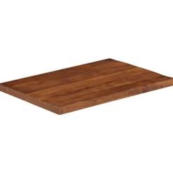 vidaXL Matbord>Bordsskiva 80x50x2,5 cm rektangulär massivt återvunnet trä