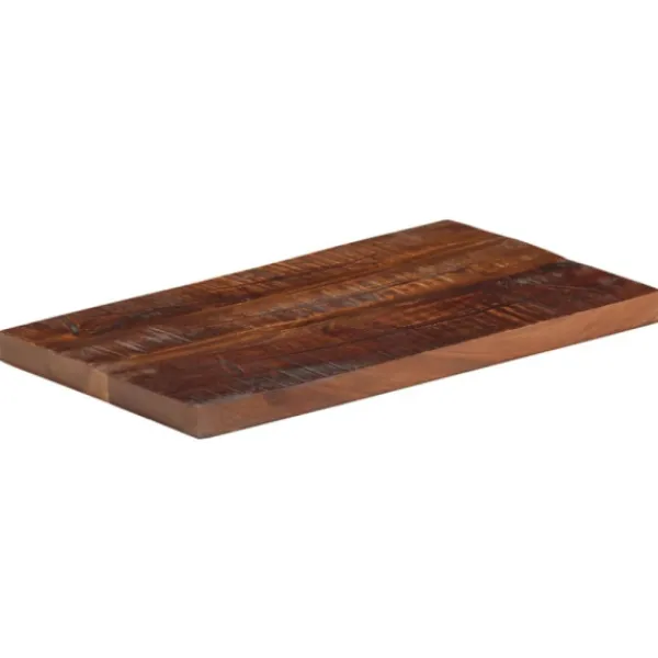 vidaXL Småbord>Bordsskiva 50x40x3,8 cm rektangulär massivt återvunnet trä