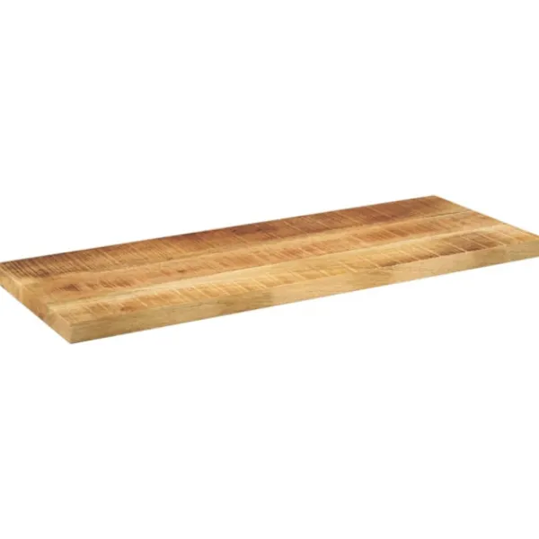 vidaXL Matbord>Bordsskiva 70x20x2,5 cm rektangulär massivt grovt mangoträ