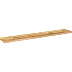 vidaXL Matbord>Bordsskiva 140x20x2,5 cm rektangulär massivt grovt mangoträ