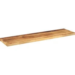 vidaXL Matbord>Bordsskiva 110x40x2,5 cm rektangulär massivt grovt mangoträ