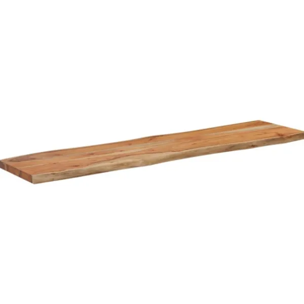 vidaXL Matgrupper>Bordsskiva 160x40x2,5 cm rektangulär massiv akacia rustik kant