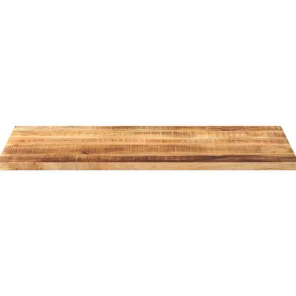 vidaXL Matbord>Bordsskiva 100x70x3,8 cm rektangulär massivt grovt mangoträ