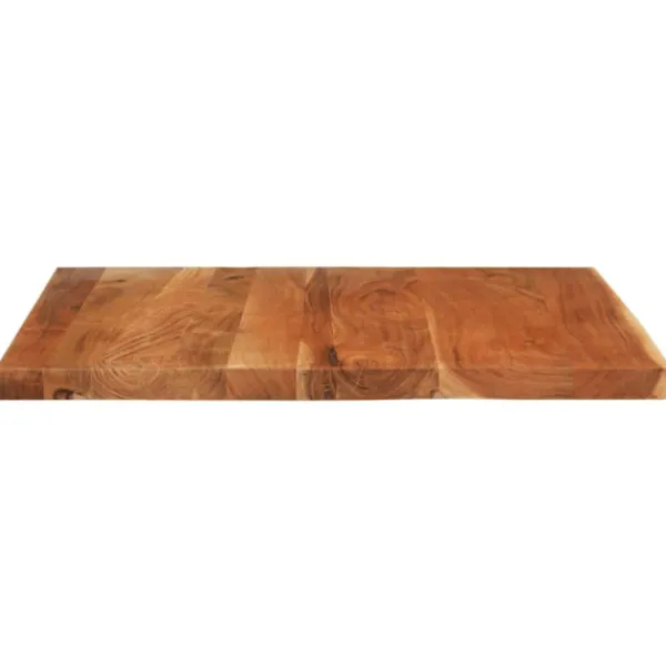 vidaXL Matbord>Bordsskiva 100x80x3,8 cm rektangulär massiv akacia