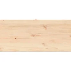 vidaXL Soffbord>Bordsskiva 90x40x2,5 cm rektangulär massiv furu