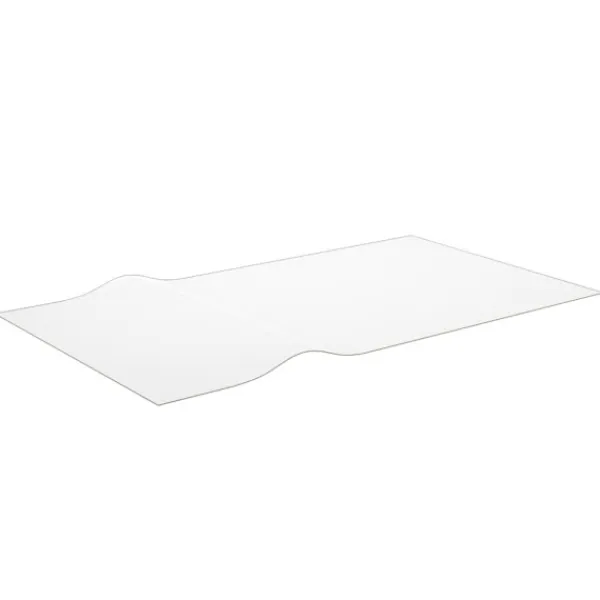 vidaXL Matbord>Bordsskydd genomskinlig 180x90 cm 1,6 mm PVC
