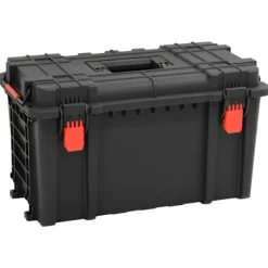 vidaXL Kistor & Koffertar>Bärbar skyddsväska svart 57x35x32,5 cm PP