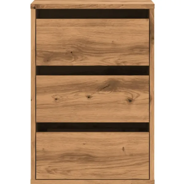 vidaXL Byråer>Byrå ek 40x41x58 cm konstruerat trä