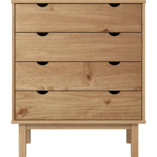 vidaXL Byråer>Byrå OTTA 76,5x39,5x90cm massiv furu