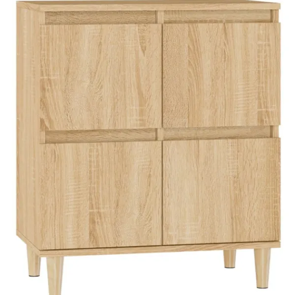 vidaXL Sideboards>Byrå sonoma-ek 60x35x70 cm konstruerat trä