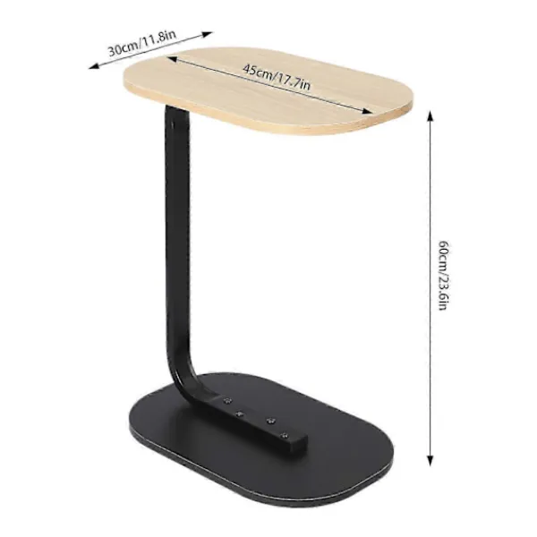 Småbord>C-format Sidobord Fristående Soffbord_jarx