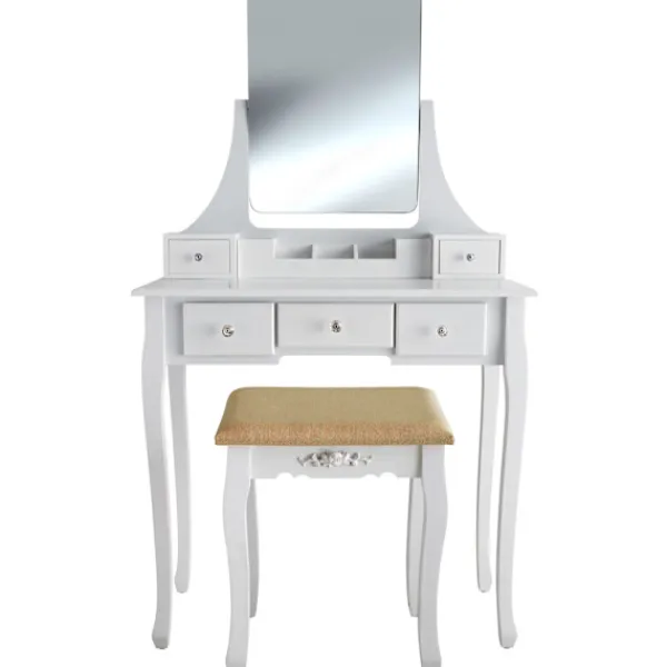 Sminkbord>Claire sminkbord med pall