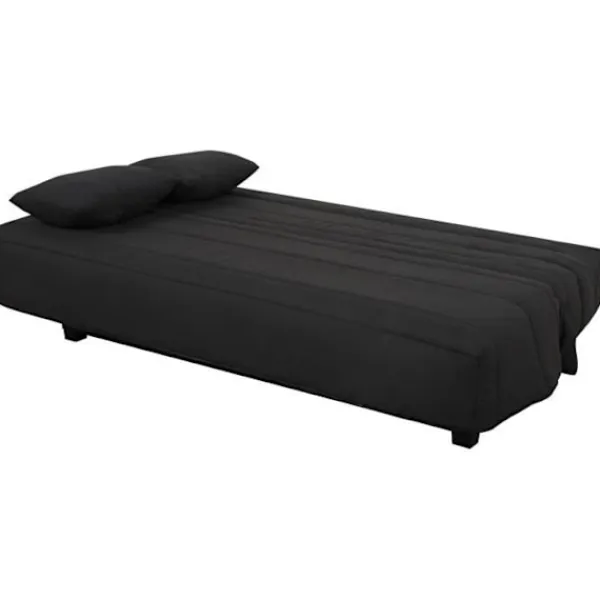 DUNLOPILLO Soffor>Clic clac 2-sits bänk REVEUR - tyg - madrass - Säng 188x128 cm