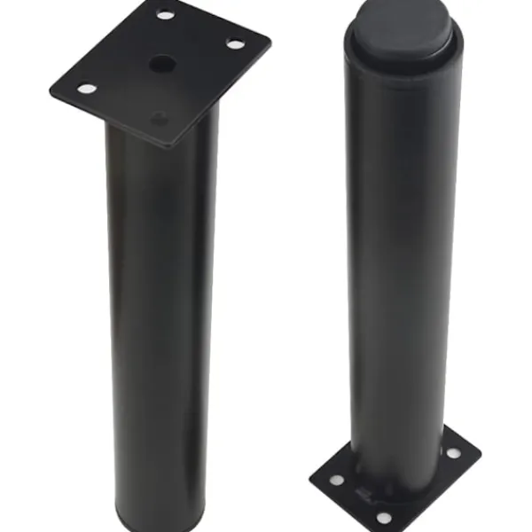 Sängar>(25-42cm, svart) Set med 4 robusta justerbara möbelben i metall för bord, sängar, soffor