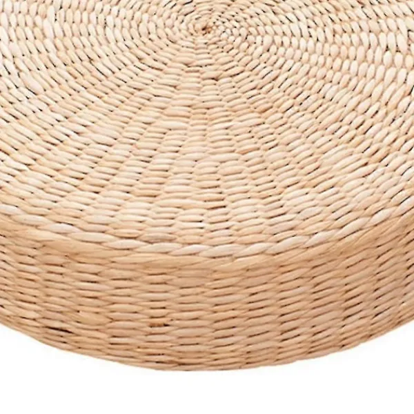 Sittpuffar>45cm Yogamattor Rund Puff Golvkudde Halm Meditation Förtjockning Mjuk Yoga Utrustning