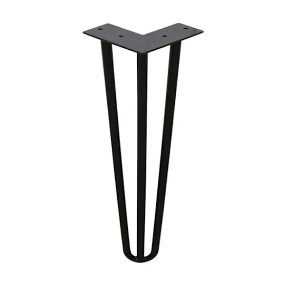 Matbord>(25cm)4x Bordben hårnålsben Hårnålsben Stålbordben DIY Bordglider Inter