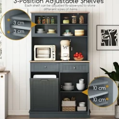 COSTWAY Sideboards><noscript><img data-lazyloaded=
