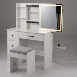 COSTWAY Sminkbord><noscript><img data-lazyloaded=