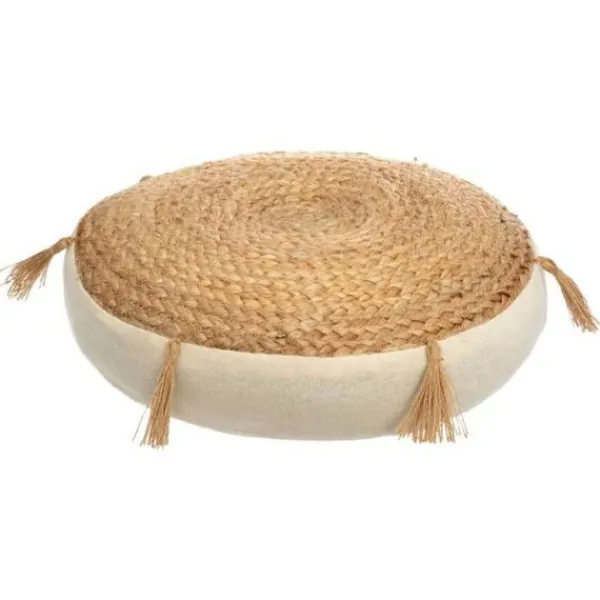 ATMOSPHERA CRÉATEUR D'INTÉRIEUR Sittpuffar>Coussin de sol "Rituality" D38cm - Atmosphera inredningsskapar -