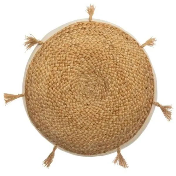 ATMOSPHERA CRÉATEUR D'INTÉRIEUR Sittpuffar>Coussin de sol "Rituality" D38cm - Atmosphera inredningsskapar -