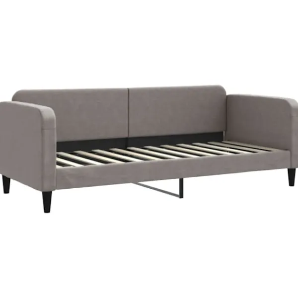 vidaXL Soffor>Dagbädd taupe 80x200 cm tyg