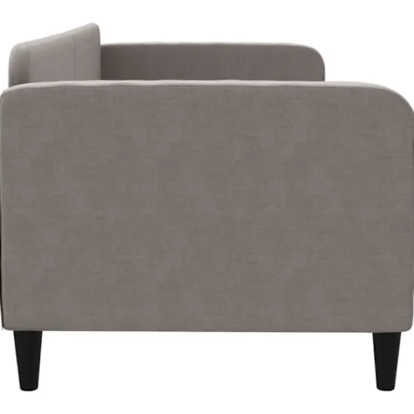 vidaXL Soffor>Dagbädd taupe 80x200 cm tyg