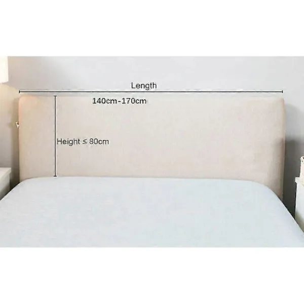 FMYSJ Sängar>Elastiskt sänggavelöverdrag för sänggavel -150 cm-för sänggavel 140-170 cm (FMY)