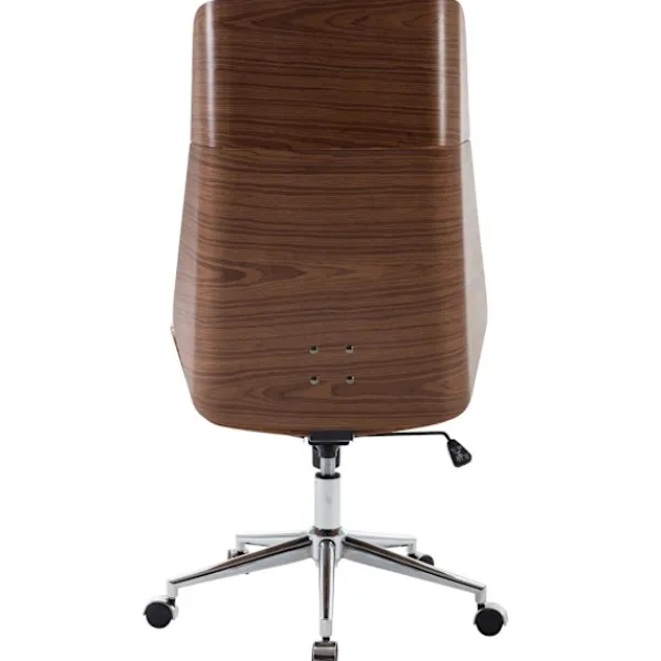 BellaFurn Kontorsmöbler>Elegant kontorsstol - Ergonomisk kontorsstol - faux läderklädsel, höjdjusterbar