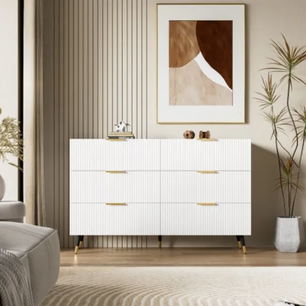 Byråer>Elegant skänk med modern design, byrå och gott om förvaringsutrymme