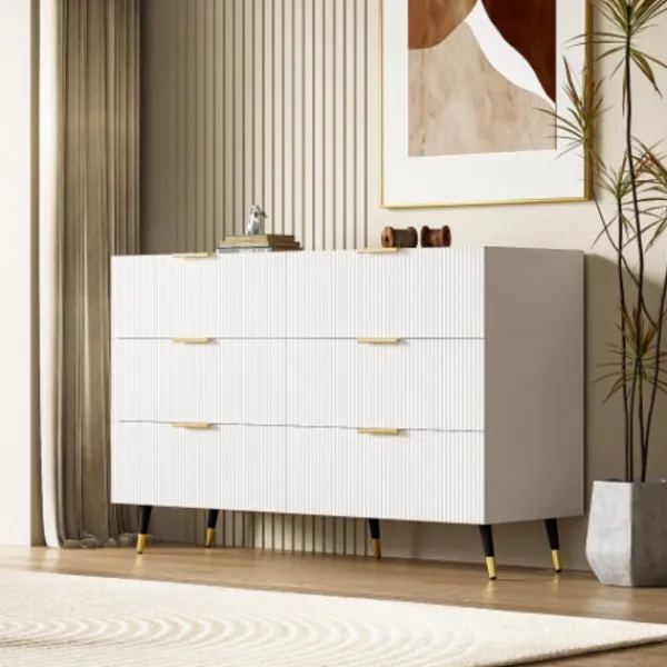 Byråer>Elegant skänk med modern design, byrå och gott om förvaringsutrymme
