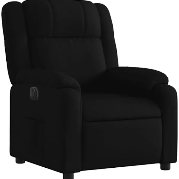 vidaXL Fåtöljer>Elektrisk reclinerfåtölj svart tyg