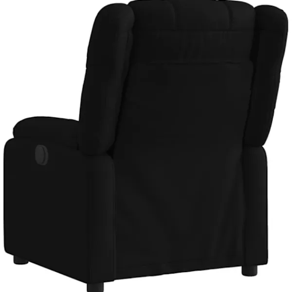 vidaXL Fåtöljer>Elektrisk reclinerfåtölj svart tyg