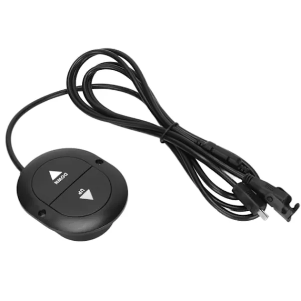 Fåtöljer>Elektrisk Relaxfåtölj Strömbrytare Massagefåtölj Handtag Lyft Elektrisk Stols Kontroll med 2 Knappar 12‑32V