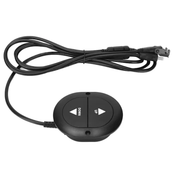 Fåtöljer>Elektrisk Relaxfåtölj Strömbrytare Massagefåtölj Handtag Lyftare Elektrisk Stols Kontroll med 2 Knappar 12‑32V