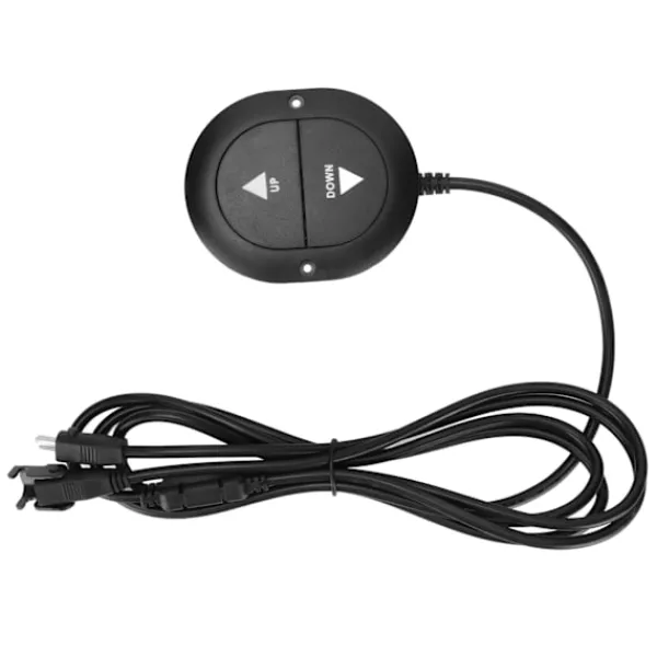 Fåtöljer>Elektrisk Relaxfåtölj Strömbrytare Massagefåtölj Handtag Lyftare Elektrisk Stols Kontroll med 2 Knappar 12‑32V