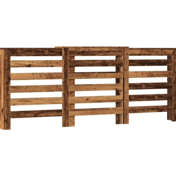 vidaXL Hyllor>Elementskydd åldrat trä 205x21,5x83,5 cm konstruerat trä