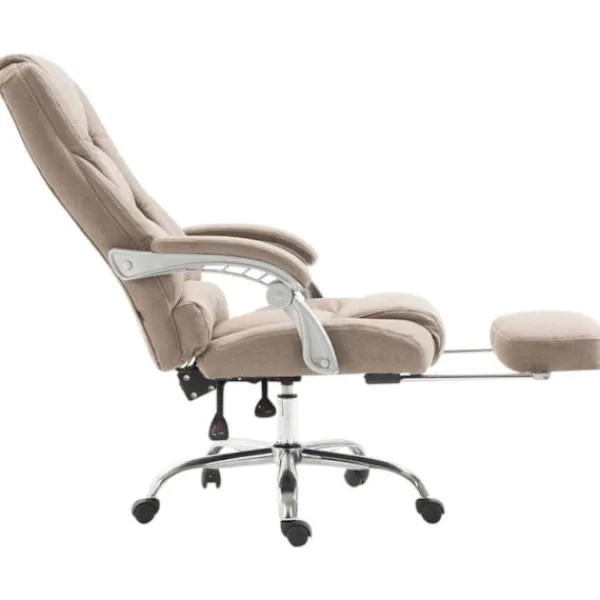 BellaFurn Kontorsmöbler>Ergonomisk kontorsstol - Kontorsordförande - Stepleless justerbar sitthöjd Färg: Taupe