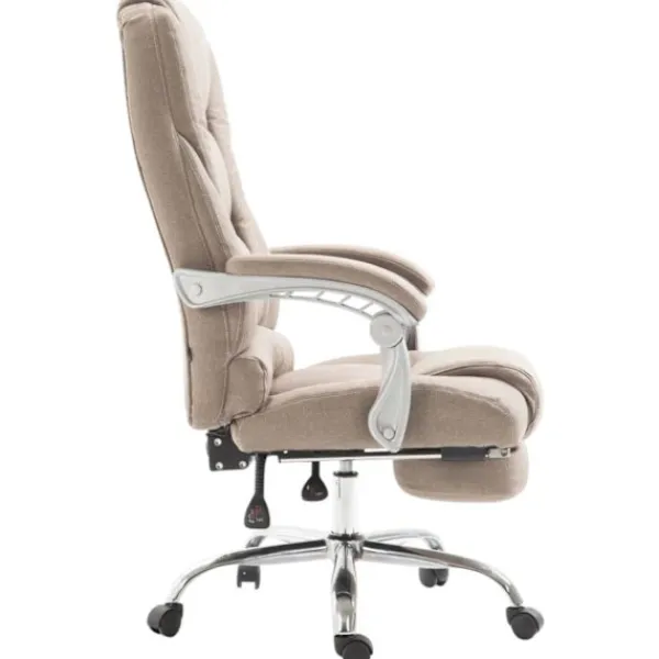 BellaFurn Kontorsmöbler>Ergonomisk kontorsstol - Kontorsordförande - Stepleless justerbar sitthöjd Färg: Taupe
