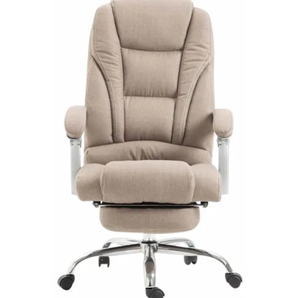 BellaFurn Kontorsmöbler>Ergonomisk kontorsstol - Kontorsordförande - Stepleless justerbar sitthöjd Färg: Taupe
