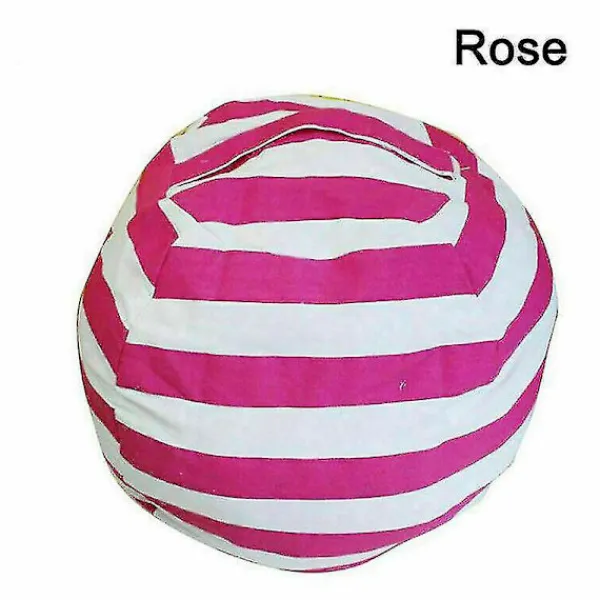 Sittsäckar>Extra stor leksaksdjursförvaring bönpåse barn bönöverdrag mjuk sits hem Rose red