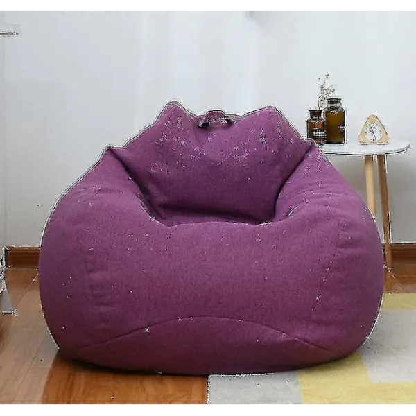 Sittsäckar>Extra Stora Sittsäckar Sofföverdrag Inomhus Lazy Lounger För Vuxna Barn (Inget fyllnadsmaterial)