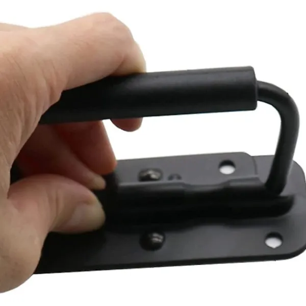 Kistor & Koffertar>Fjäderhandtag för låda 2 höga fällbara lådhandtag 100 mm fällbara