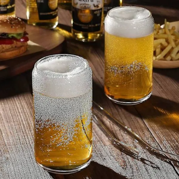 Matgrupper>Flkwoh Dricksglas med Glasstrå 4-pack - 47 cl Burkformad G Hk