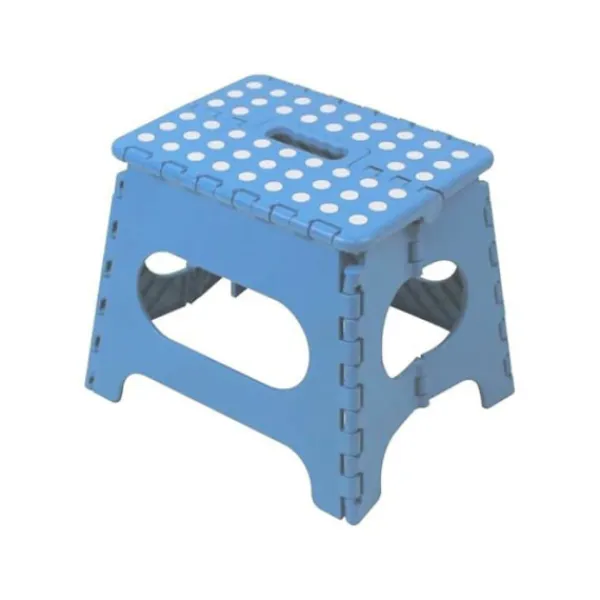 MARBUENO SUMMER Pallar>Fällbar plastpall - - 33x26.5x27 cm - Maximal belastning 150 kg - Halkfri - Lätt att fälla ihop