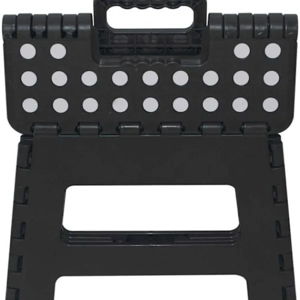 MARBUENO SUMMER Pallar>Fällbar plastpall - - 33x26.5x27 cm - Maximal belastning 150 kg - Halkfri - Lätt att fälla ihop